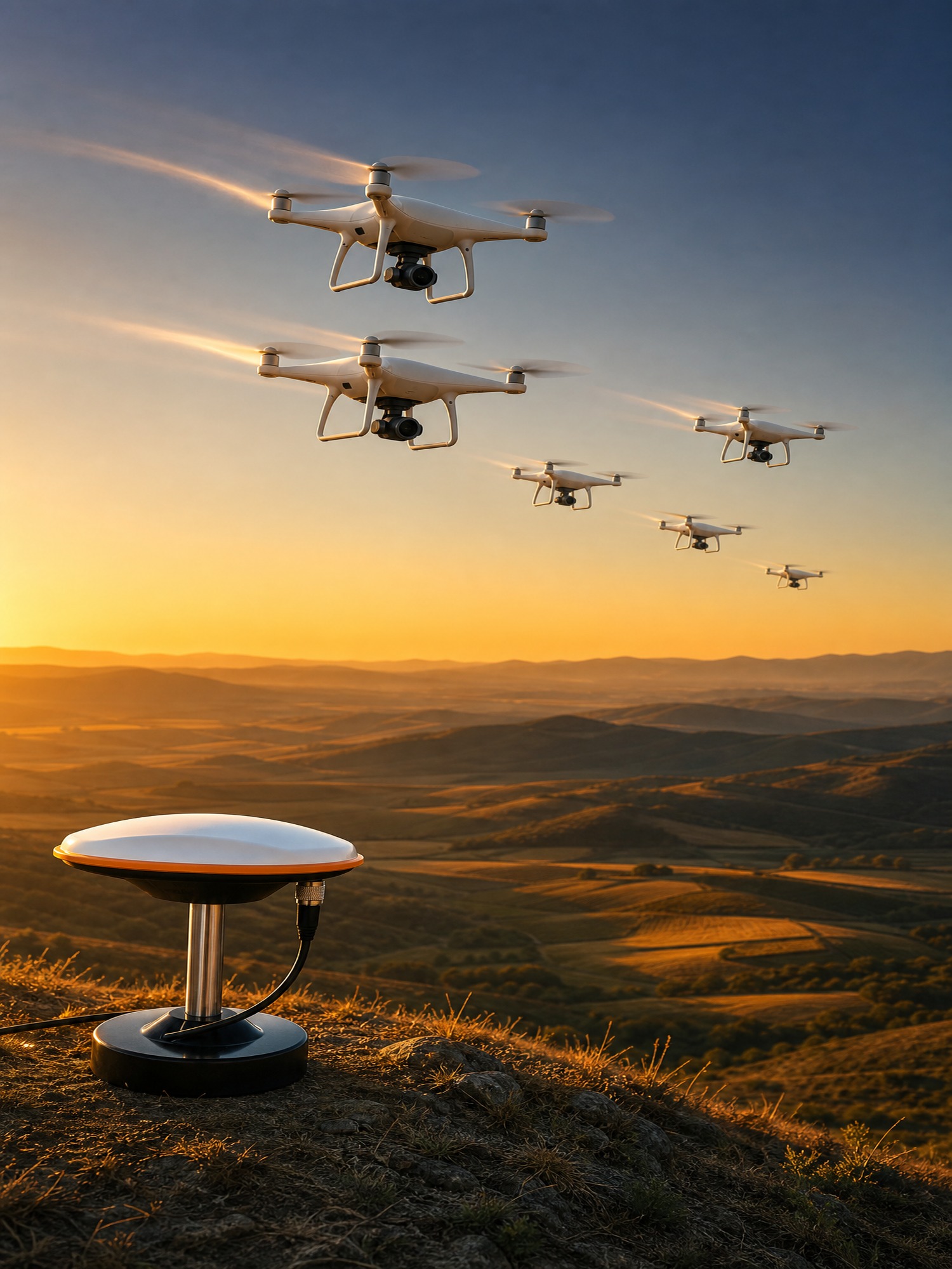 UAV survey control point case study